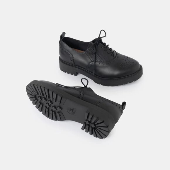 Jenna Oxfords | Size 7WW | Black - Picture 3 of 8